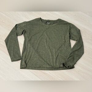 Athleta Uptempo top. Lovely green color! Super soft! Worn once.